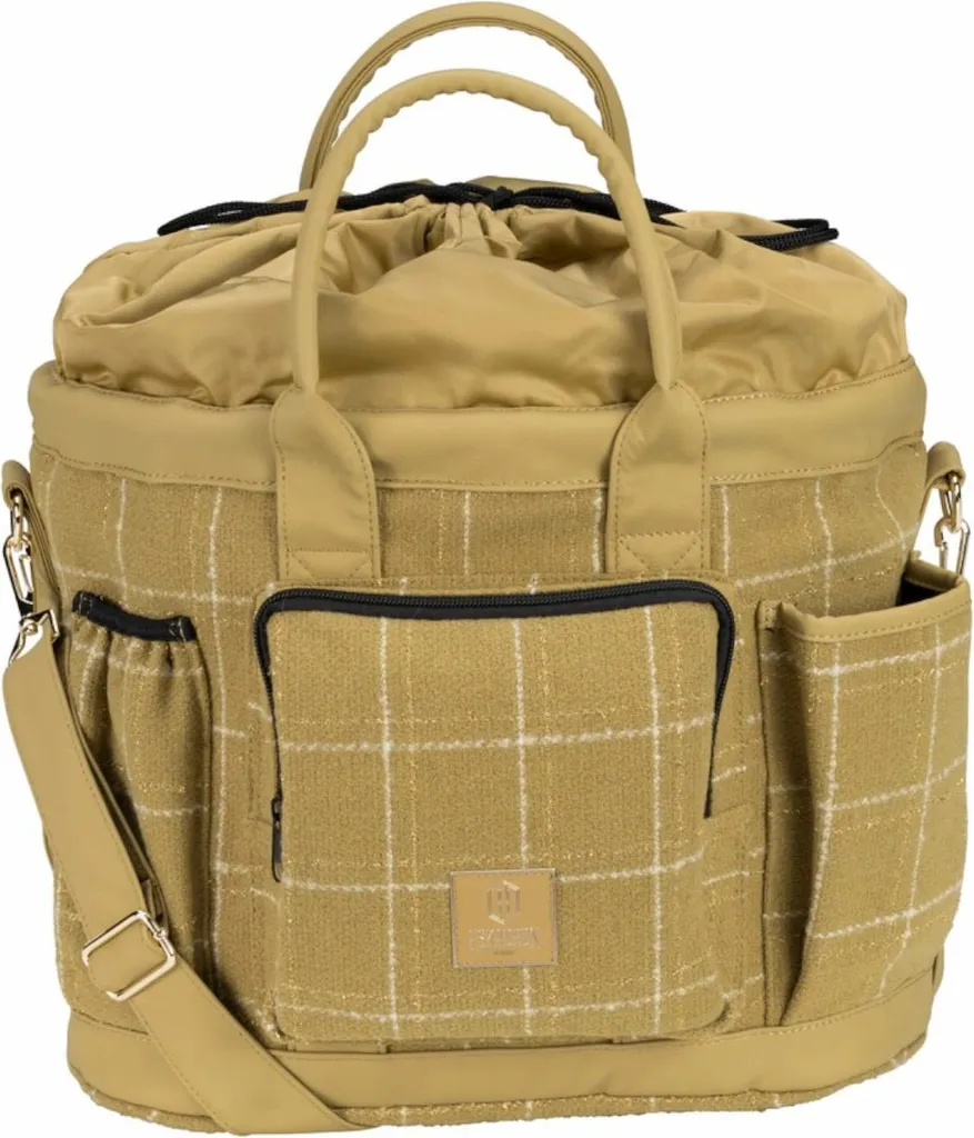 Sac de pansage Eskadron Heritage Cardamom en tissu bouclette tendance