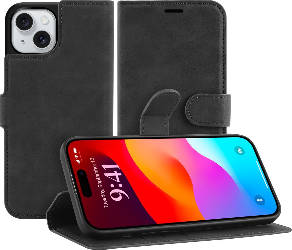 Hülle Apple iPhone 15 Schutzhülle - Cazy - Schwarz