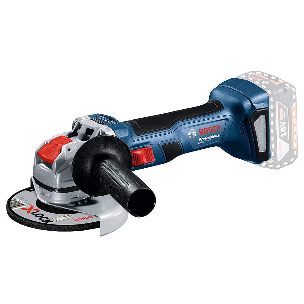 BOSCH Professional GWX 18V-7 Akku-Winkelschleifer 18,0 V, Produktbild 