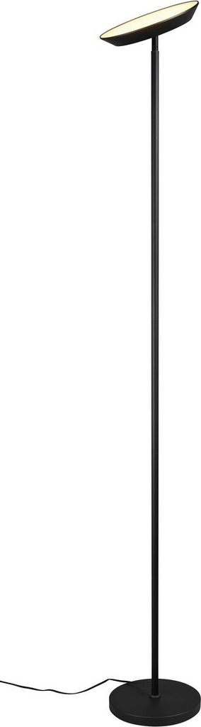 Lampa stojąca podłogowa nowoczesna minimalistyczna czarna Zdjęcie produktu 