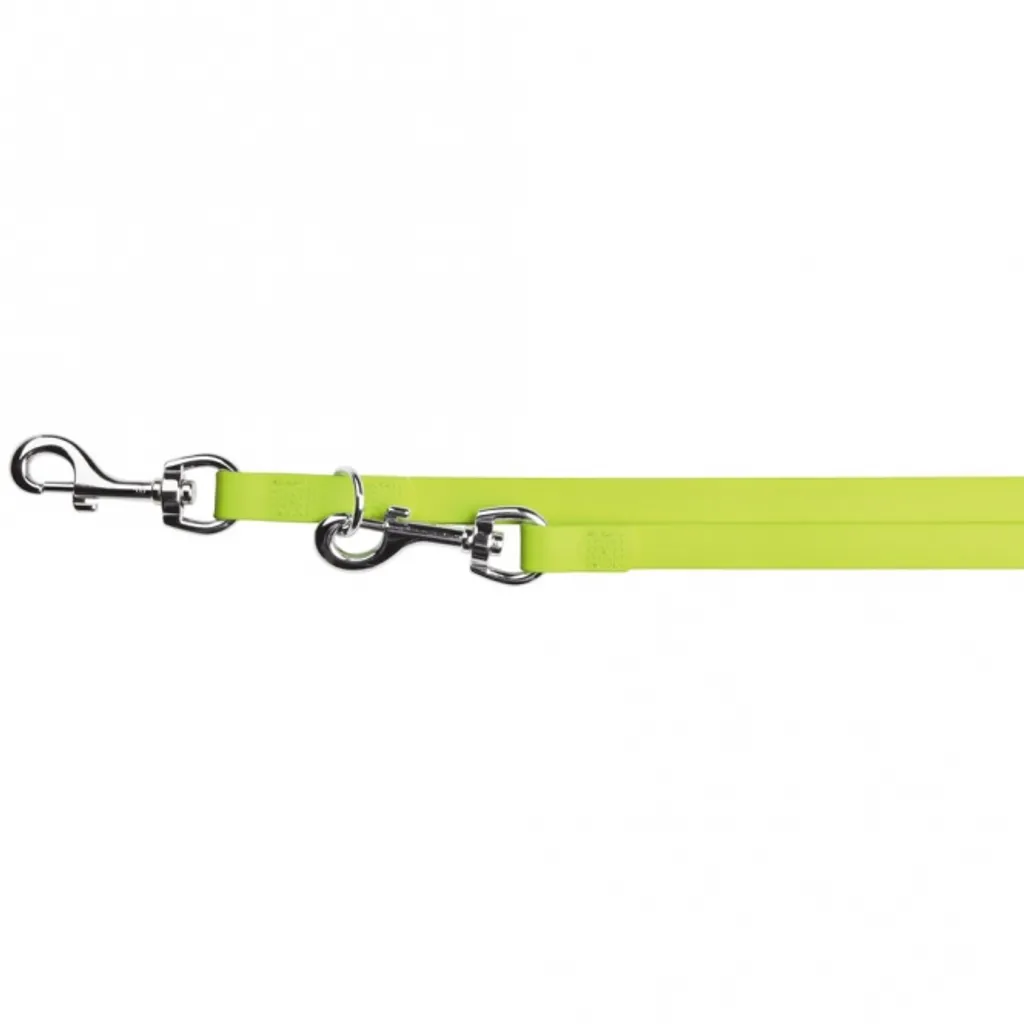 Trixie Easy Life Guinzaglio in PVC Giallo Neon 2m - Sicuro e Pulito
