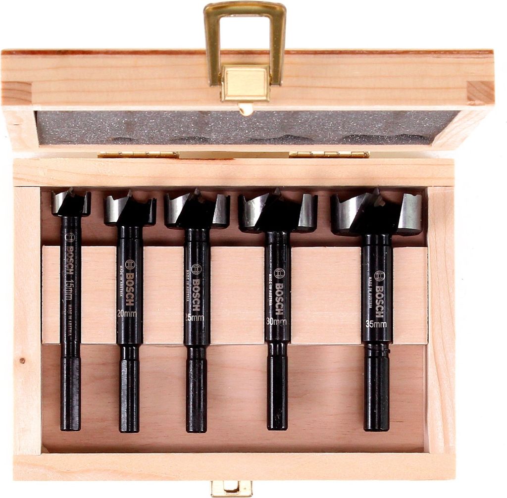 Bosch Forstnerbohrer-Set. 5 tlg 15 - 35 mm Produktbild 