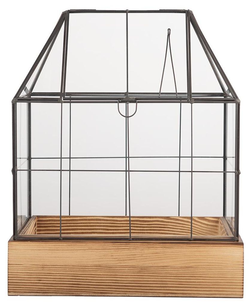 Clayre & Eef Dekorative Anzuchtkasten 26x17x32 cm Produktbild 