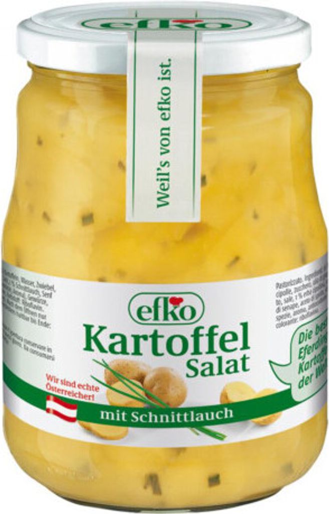 efko Kartoffel Salat mit Schnittlauch 720ml Produktbild 