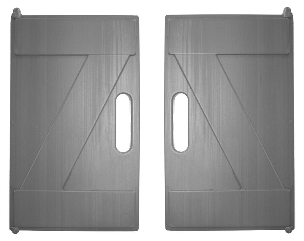 Smoby VOLETS DUPLEX GRIS 404 – Ersatz-Fensterläden Grau für Produktbild 