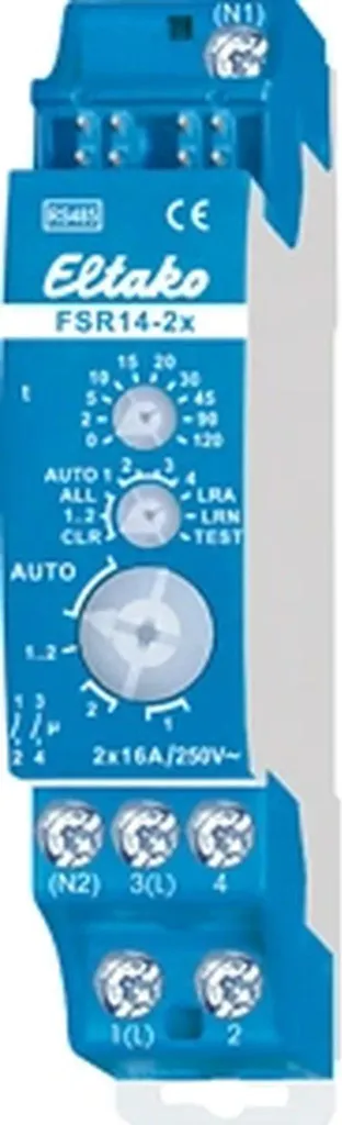 Modulo Eltako RS485 FSR14-2x | Relè 2 Canali Alta Affidabilità