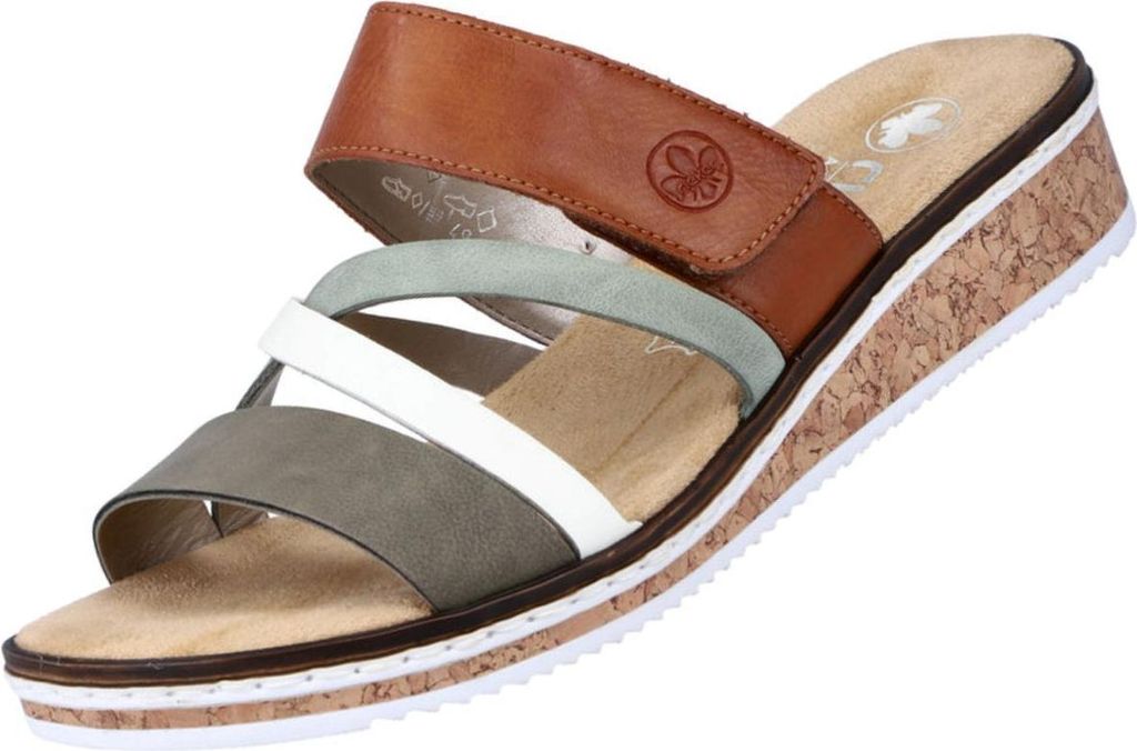 Rieker Ciabatta da donna Multicolore Immagine del prodotto 