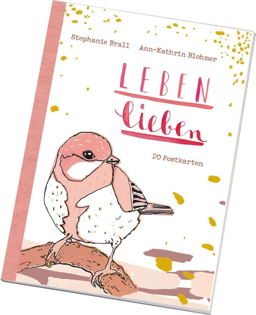 Leben lieben - Postkartenbuch