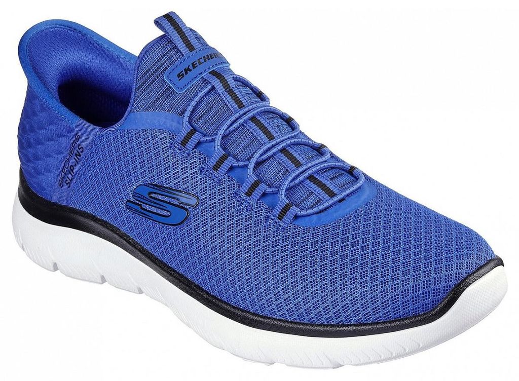 Skechers Summints Slip In Sportschuh Blau Produktbild 