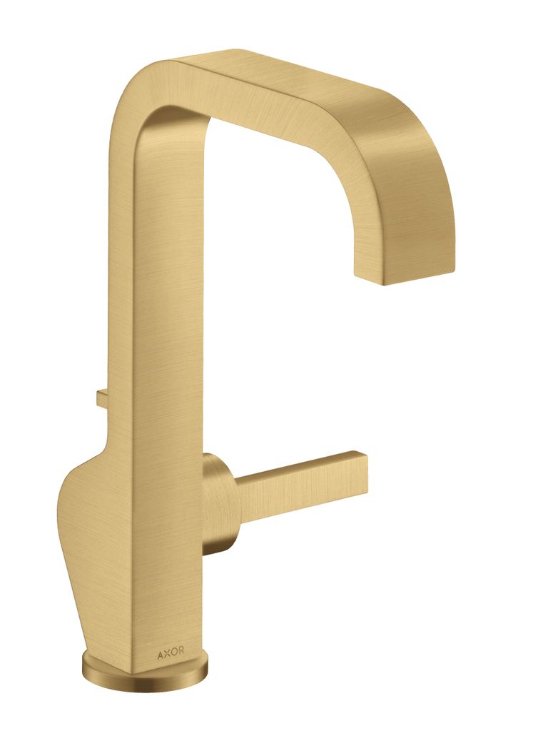 hansgrohe AXOR Citterio Einhebel-Waschtischmischer 190, Zugstangen-Ablaufgarnitur, Ausladung 160mm, 39034250
