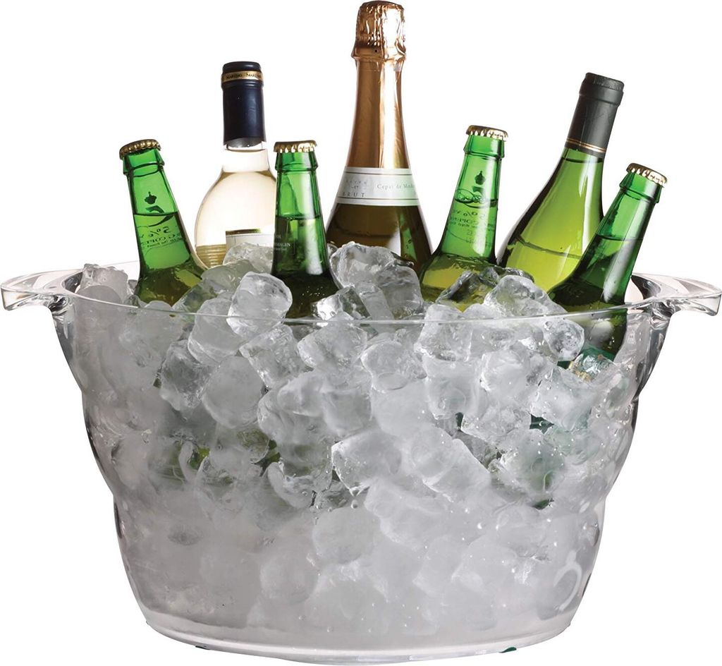 Transparenter Flaschenkühler, groß - BarCraft Produktbild 