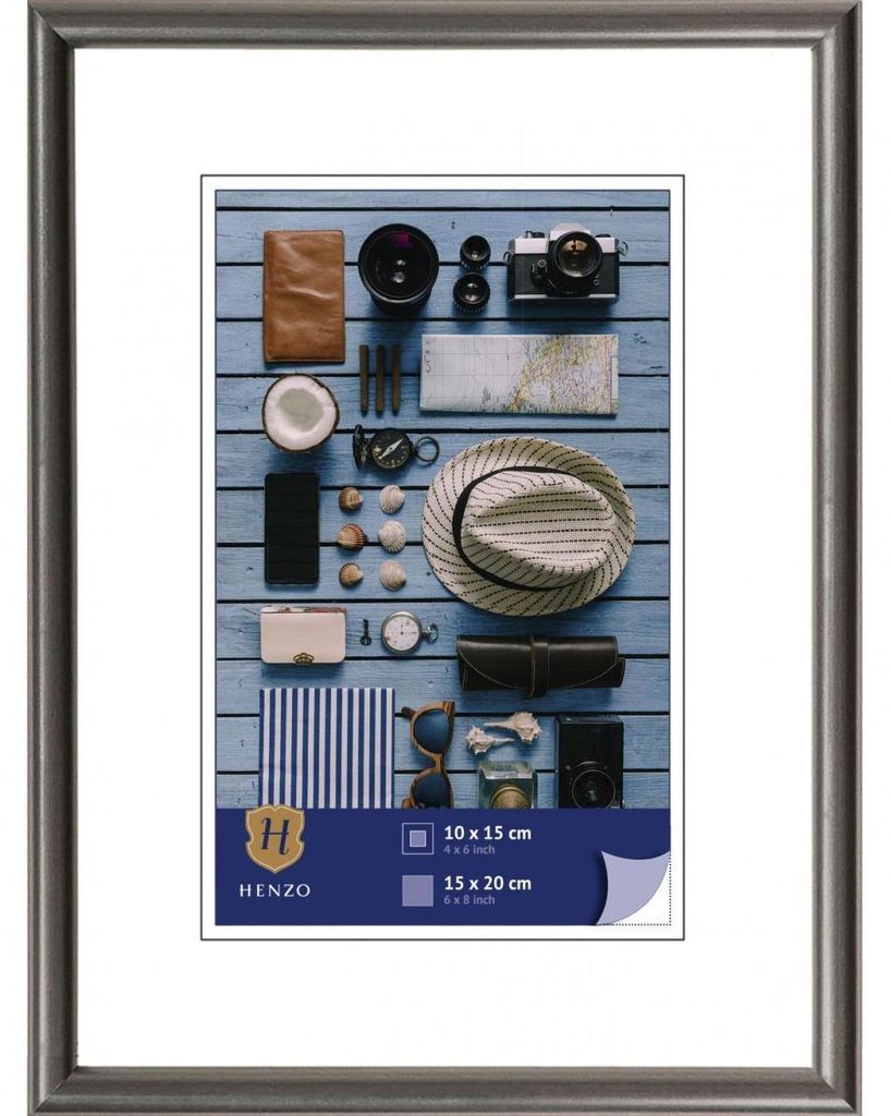 Henzo plastový rám na fotografie Napoli, čierna, 15x20 cm Obrázok produktu 