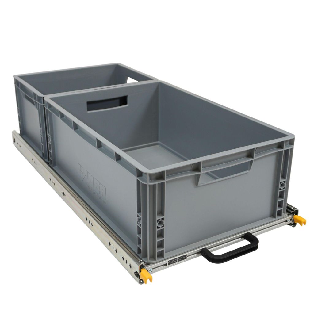 Heckauszug für Kastenwagen Camper 90x40 DIY Set für Produktbild 