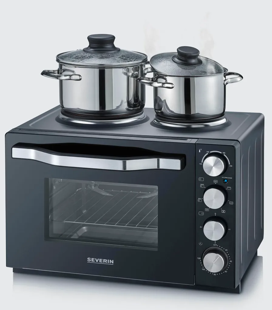 Four Severin TO 2074 à Chaleur Tournante et Plaques de Cuisson 30L - 5