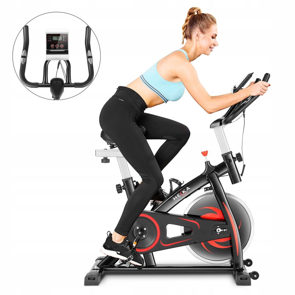 Heimtrainer Fahrrad Fitness Indoor Ergometer Hometrainer LCD-Anzeige Bike 150kg 