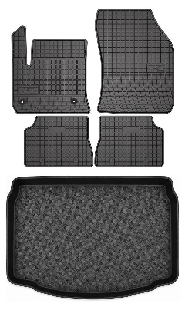 Gummimatten + Kofferraumwanne für Alfa Romeo Junior 2024- – Produktbild 