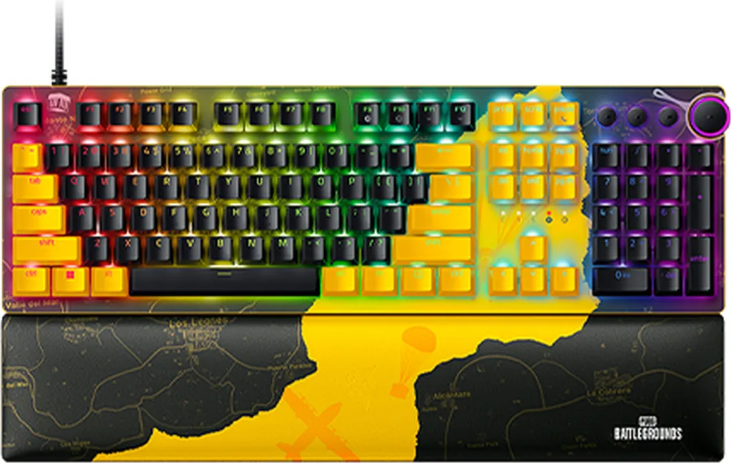 Razer Huntsman V2 Clavier PC pour Gagner sur PUBG BATTLEGROUNDS