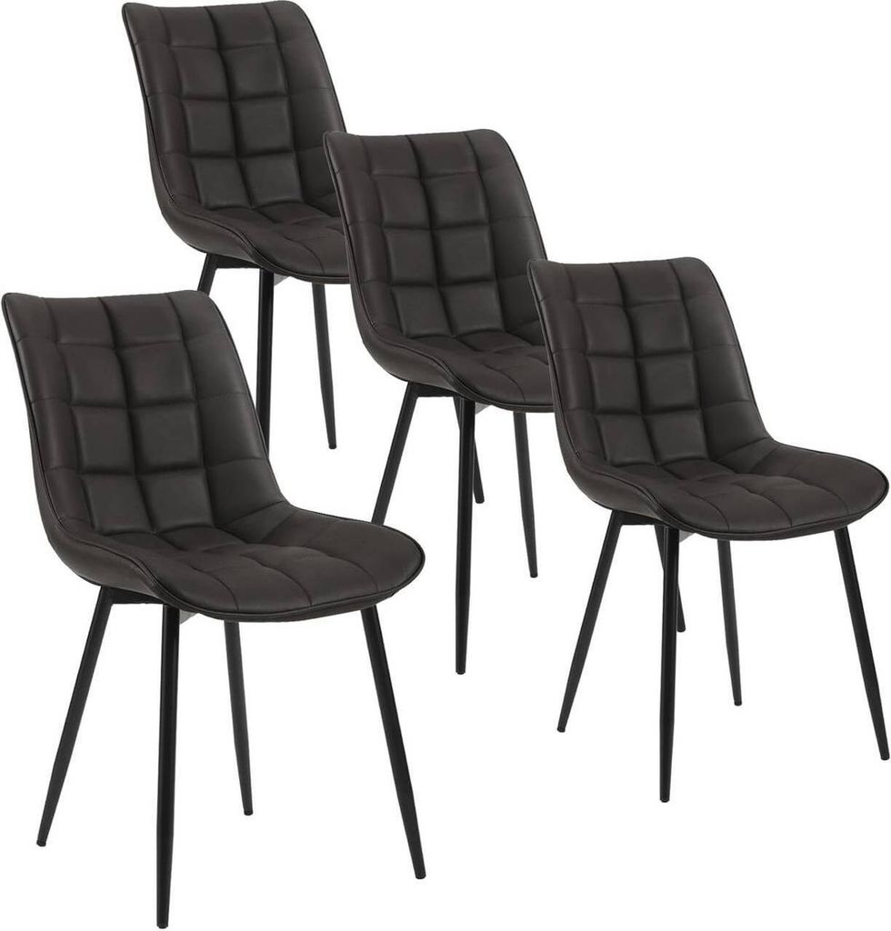 WOLTU Esszimmerstühle 4er-Set Küchenstuhl Polsterstuhl mit Produktbild 