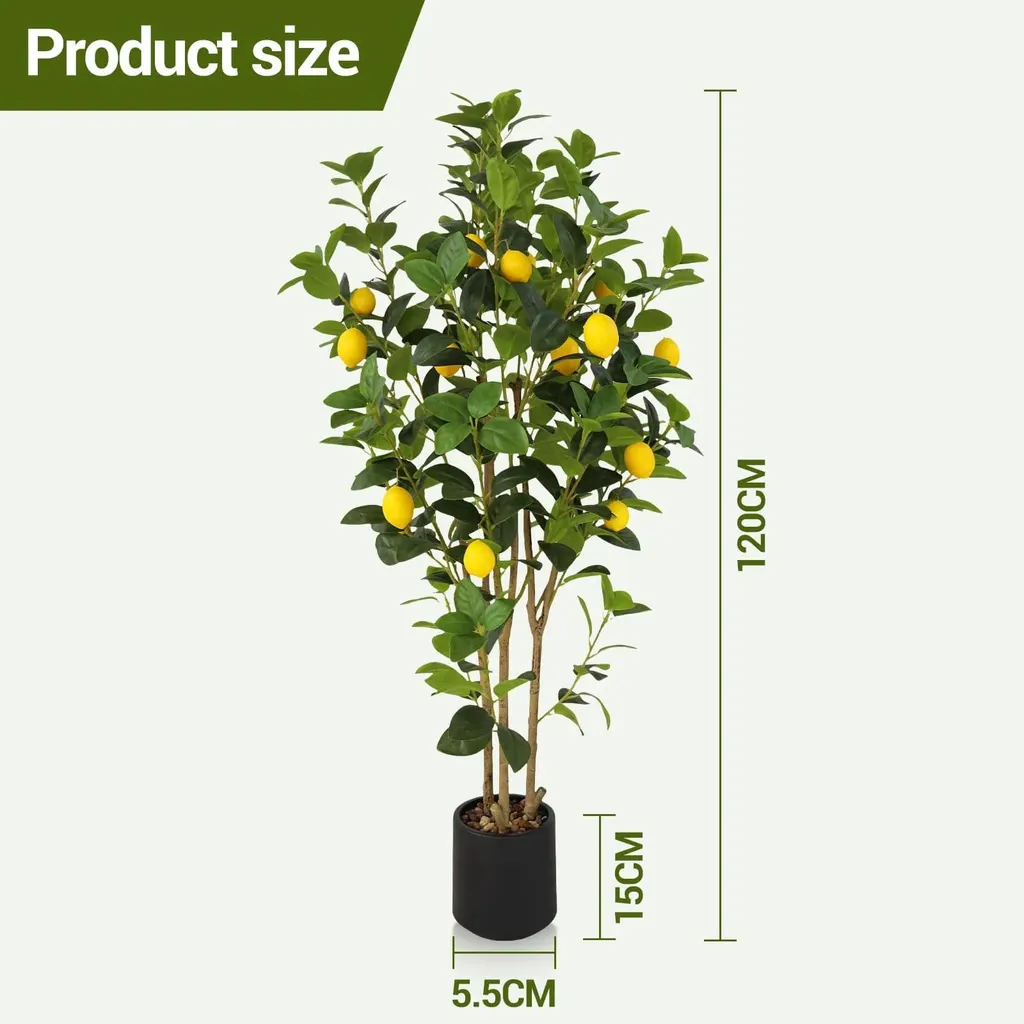 Lot de 2 Bonsaïs Artificiels Roses Foncés avec Pots Noirs - Soie Premium