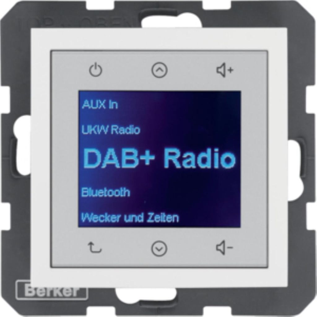 Berker BER 30848989 Radio Touch UP DAB+ Bluetooth S.1/B.x Produktbild 