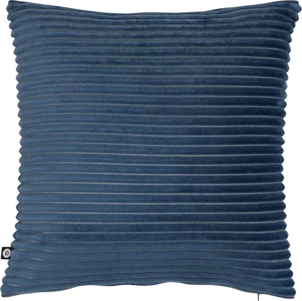 Kissen arum tintenblau 38x38cm - Atmosphera créateur d'intérieur