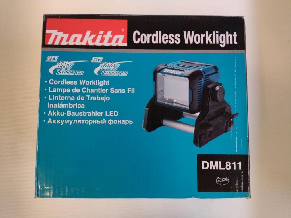Makita DML811, 31,5 W, LED, 30 Glühbirne(n), 6000 mAh, Produktbild 