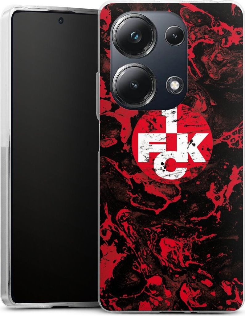 DeinDesign Handyhülle für Xiaomi Poco M6 Pro Silikon Hülle Case Smartphone Schutzhülle 1. FC Kaiserslautern 1. FCK Logo