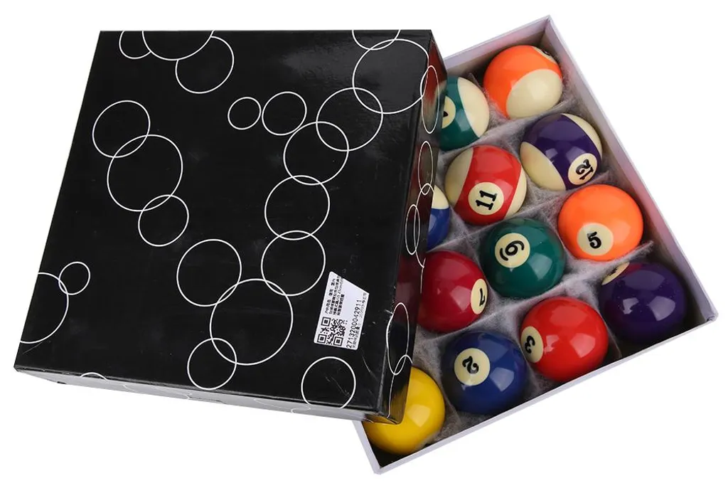 Kit billard professionnel boules 2,3 pouces en résine haute densité