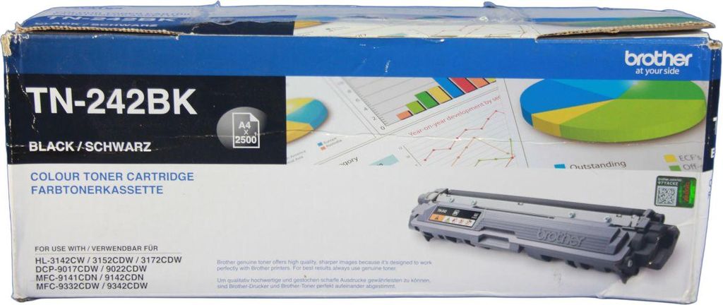 Brother TN242BK Original Brother Toner-Kit schwarz