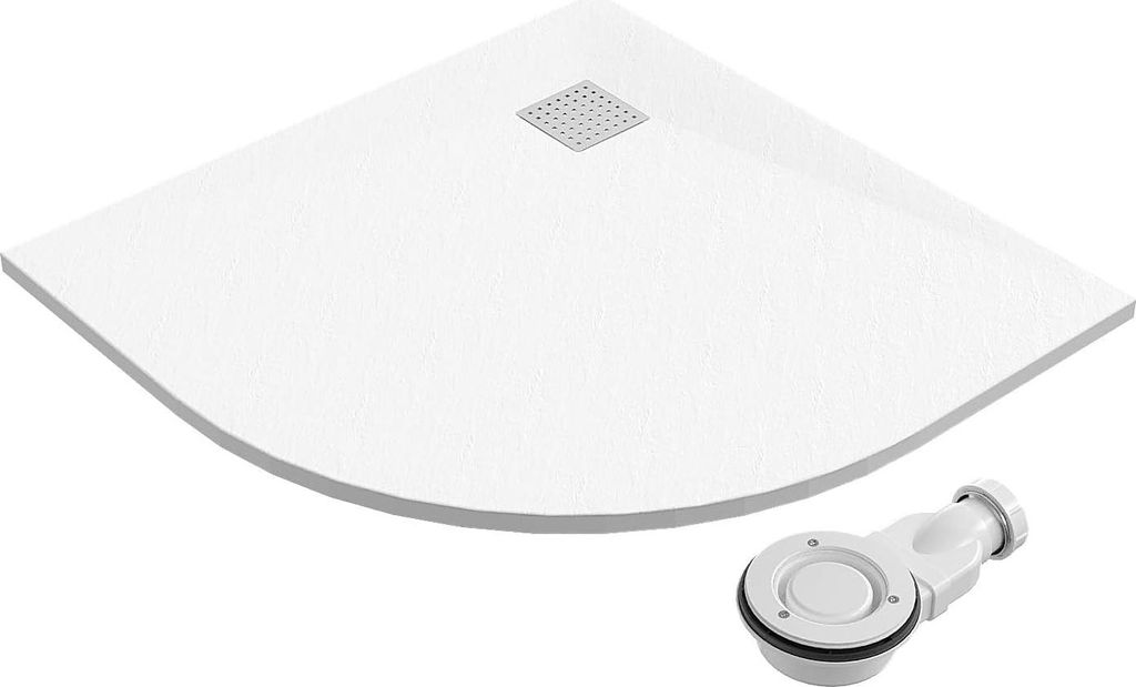 SMC Duschtasse Duschwanne 90 x 90 cm Viertelkreis Produktbild 