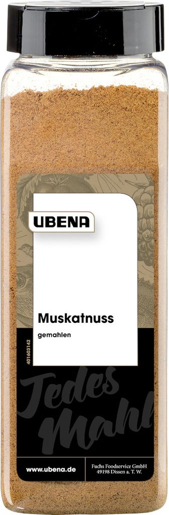 UBENA 712227009 UBENA Muskatnus gemahlen Gewürz, 500,0 g Image du produit 