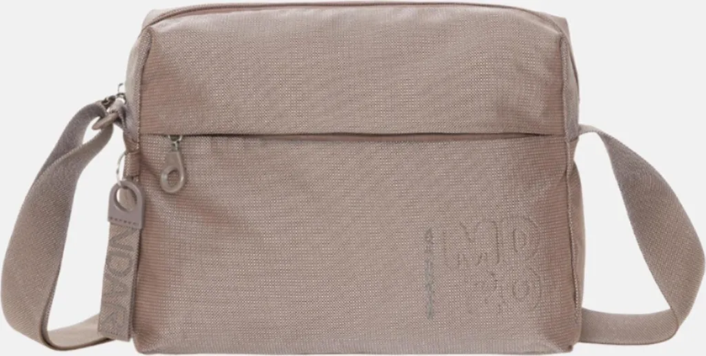 Sac Bandoulière MD20 Mandarina Duck Couleur Nue - Tissu Mitrix Brillant