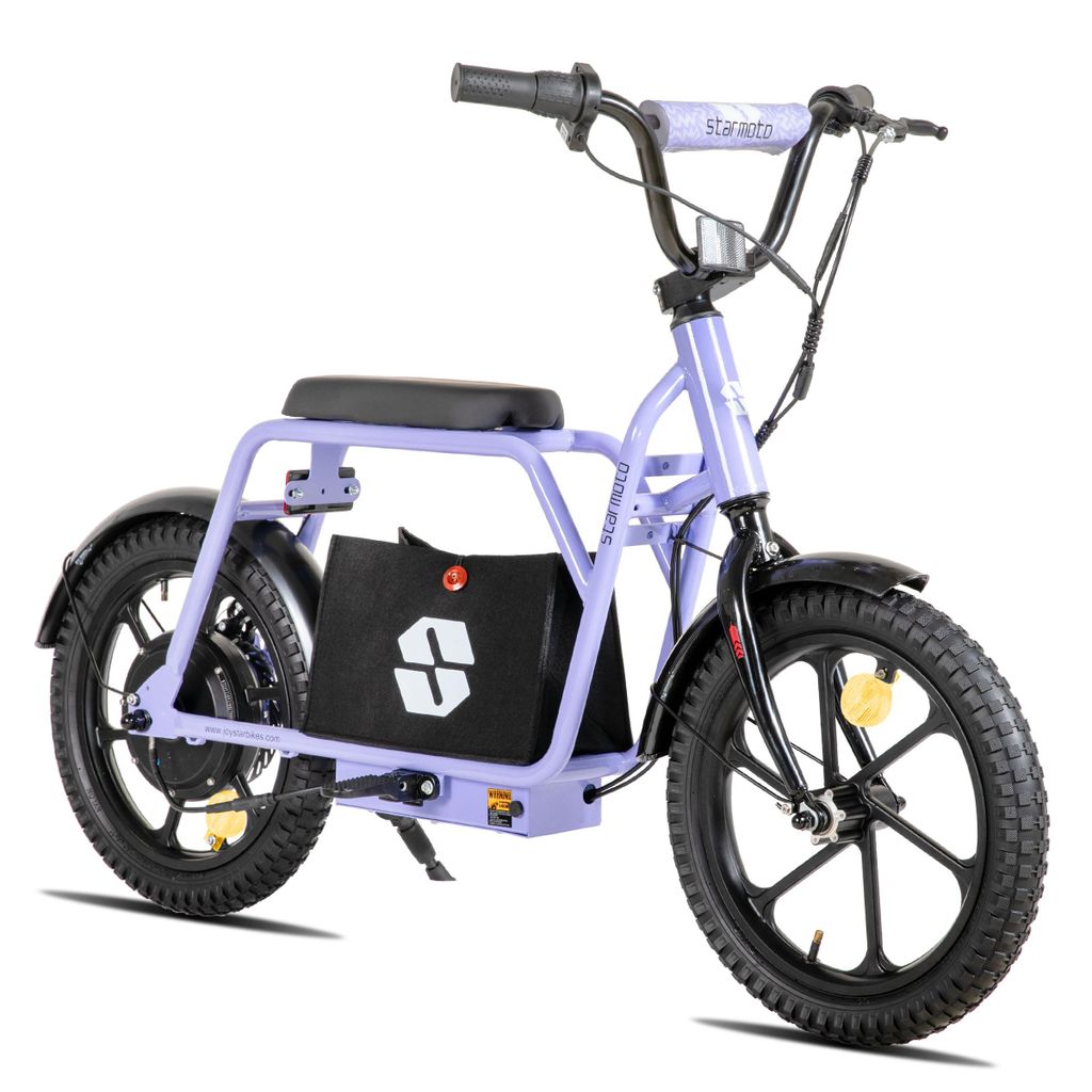 Moto électrique pour enfants, 16 pouces, 250 watts. Image du produit 