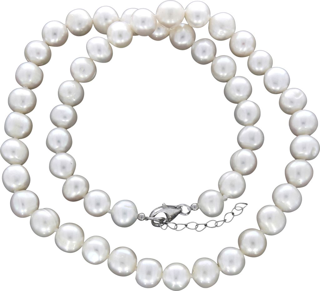 F Collier 925/- Sterling Silber 45+3cm weiß 373250072 Produktbild 