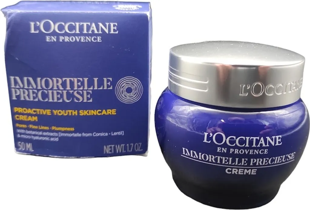 Crema Viso L'Occitane Precious 50ml: Efficacia Anti-Rughe e Pori Minimi - 6