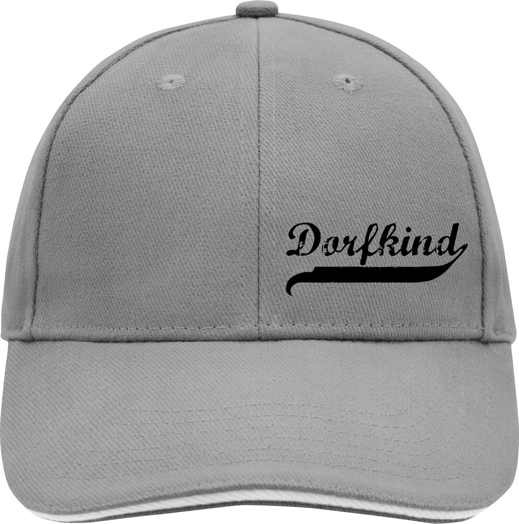 Huuraa Baseball Cap Dorfkind Vintage Geschenk Dark Grey/White Dorfkind Geschenkidee