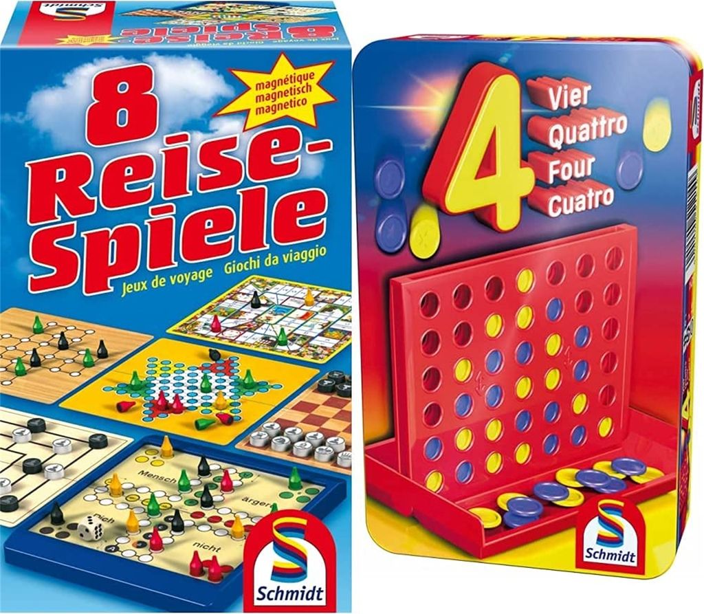 Schmidt Spiele 49195 300 giochi da gioco, rosso