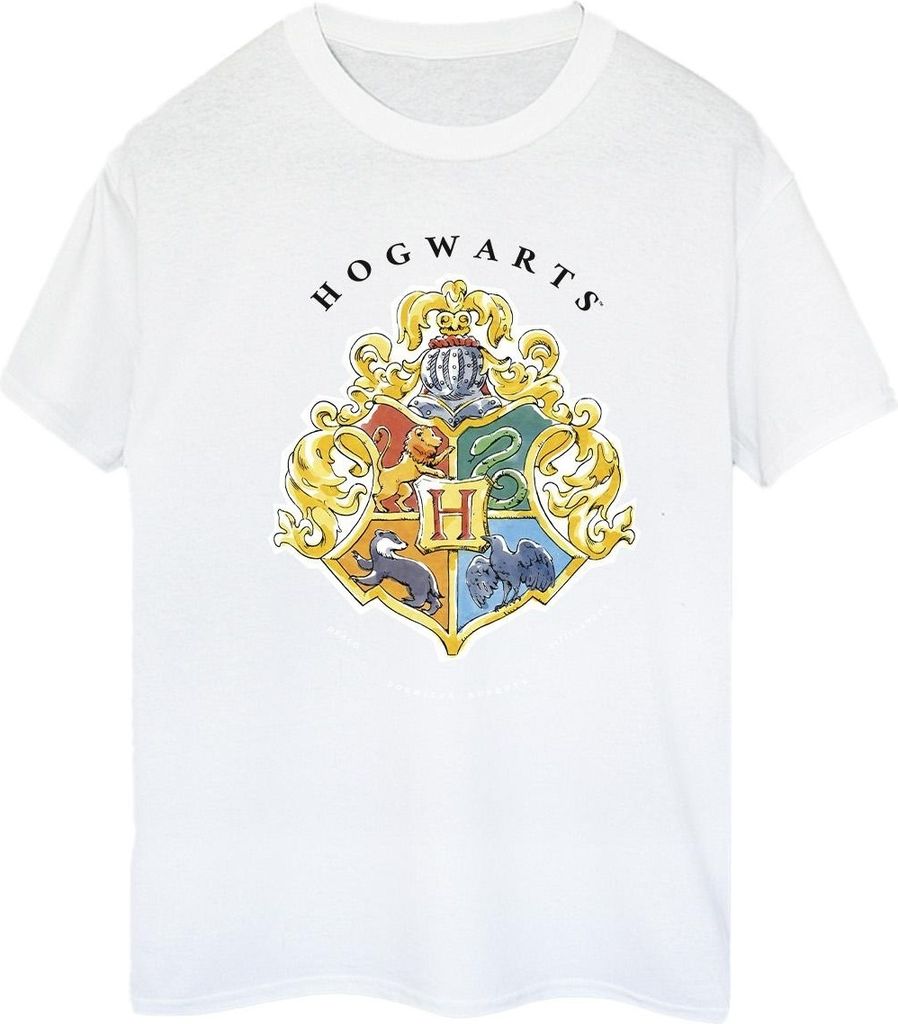Harry Potter - "Hogwarts" T-Shirt für Damen BI28121 (XXL) (Weiß)
