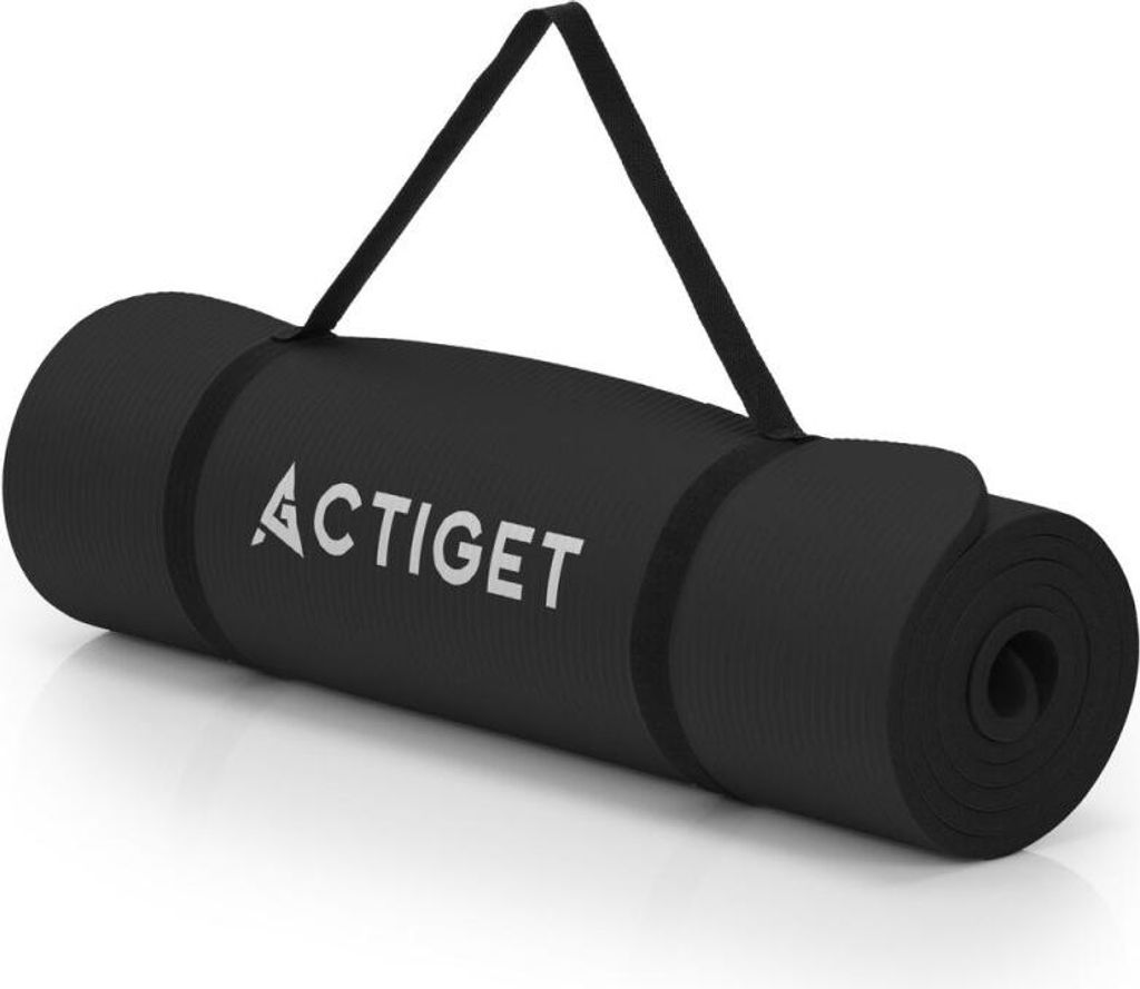Tappetino yoga ACTIGET, esercizi fitness, antiscivolo, Immagine del prodotto 