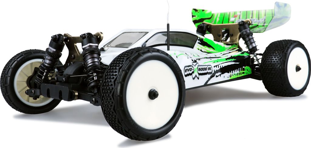 Amewi EVO-X 6000 BL 4WD 1:10 - grün, 6000KV,60A, 2S Combo