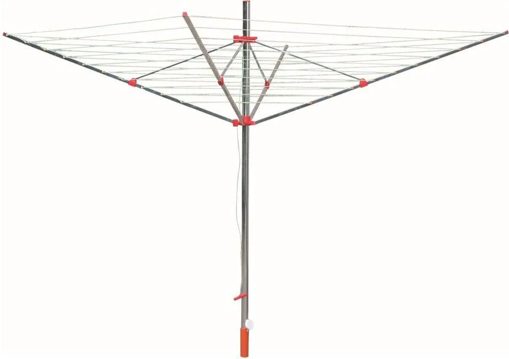 Asciugatrice Pieghevole 50m per Grandi Carichi - Giardino e Metallo PH