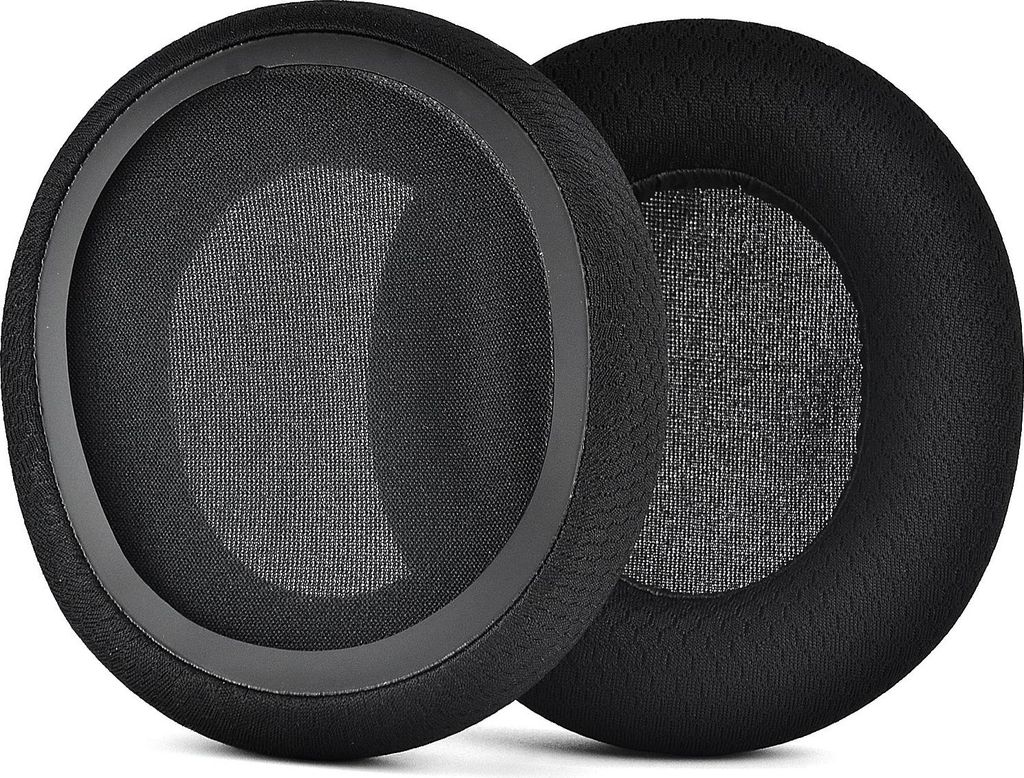 INF 2er Pack Ohrpolster für SteelSeries Arctis Nova Pro/7/3/1 – Memory Foam Schwarz