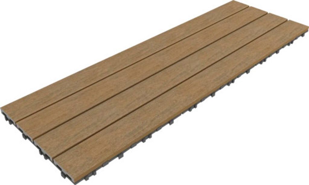 Konsta Dlaždice WPC 30.8x90.8cm teak Obrázek produktu 