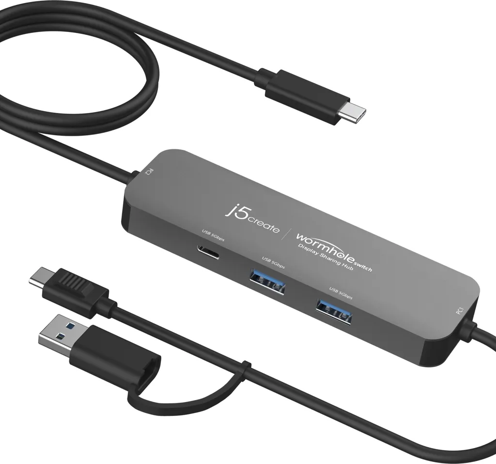 Station d'Accueil Multi-Écran j5create JCH462-N Hub USB-C Adaptateur - 8