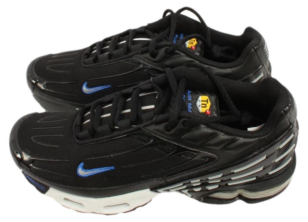 Nike Air Max Plus 3 Black Blue Metallic Silver - EU 39 Produktbild 