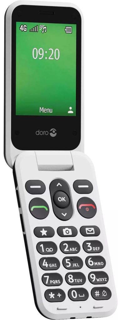 Doro Leva E22, Klappgehäuse, Single SIM, 7,11 cm (2.8"), Produktbild 