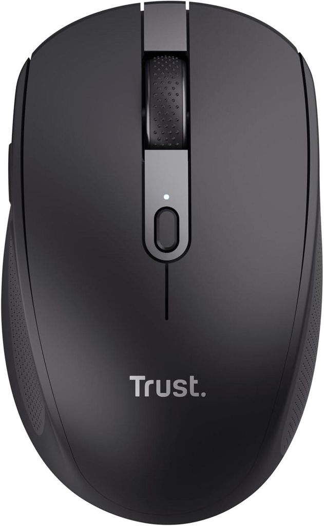 Ozaa Leise Kabellose Maus Bluetooth + 2.4GHz, Kompakte Mehrgeräte, 60% Recyclingkunststoff, Wiederaufladbare Laptop PC Computer Windows Android Mac