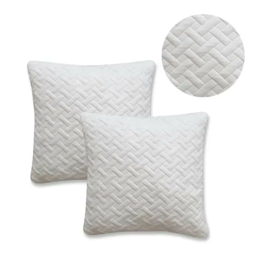 Súprava s 2 vankúšmi z pamäťovej peny 60 x 60 cm Obrázok produktu 