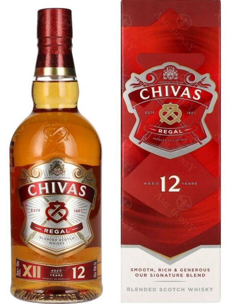 Chivas Regal 12 Year Blended Scotch Whisky dalla Scozia Immagine del prodotto 