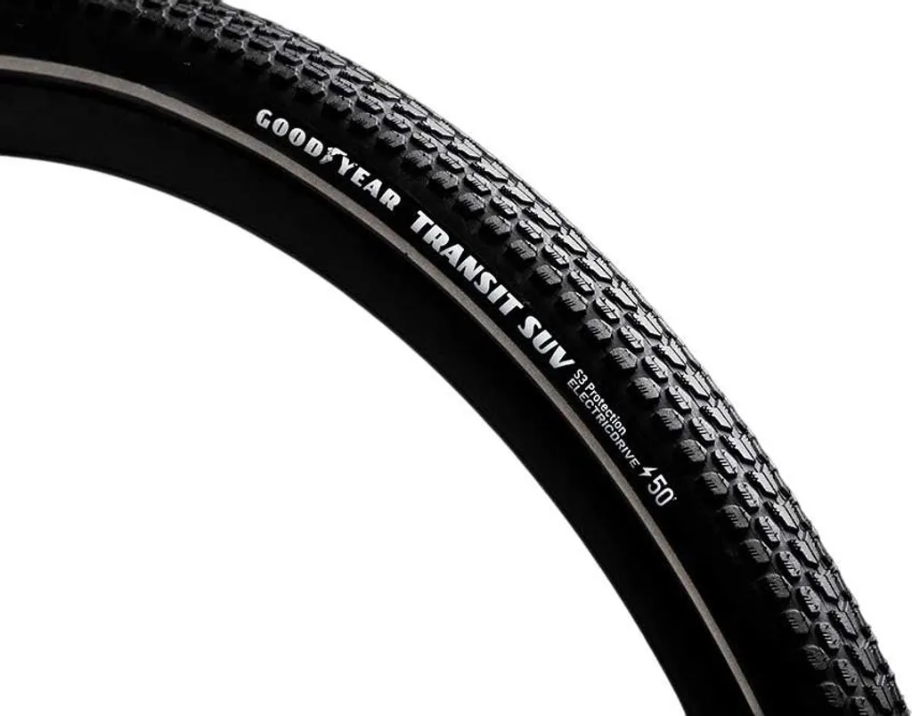 Pneu vélo urbain Goodyear Transit SUV S3 Reflex 28 pouces coloris Argent - 3